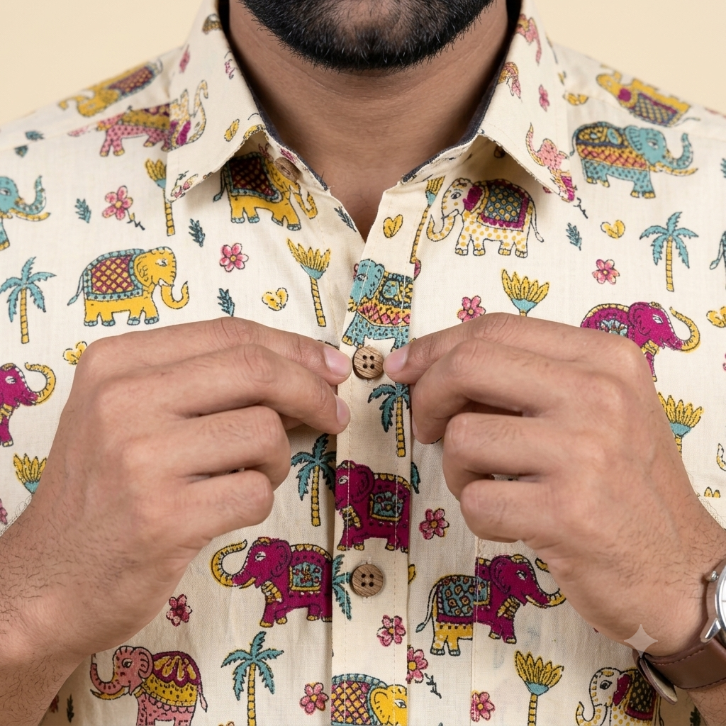 The Festive Rangeelo Elephant Shirt