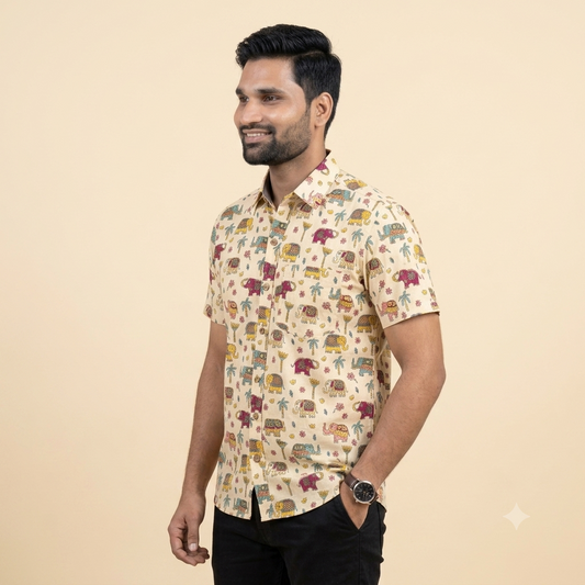 The Festive Rangeelo Elephant Shirt