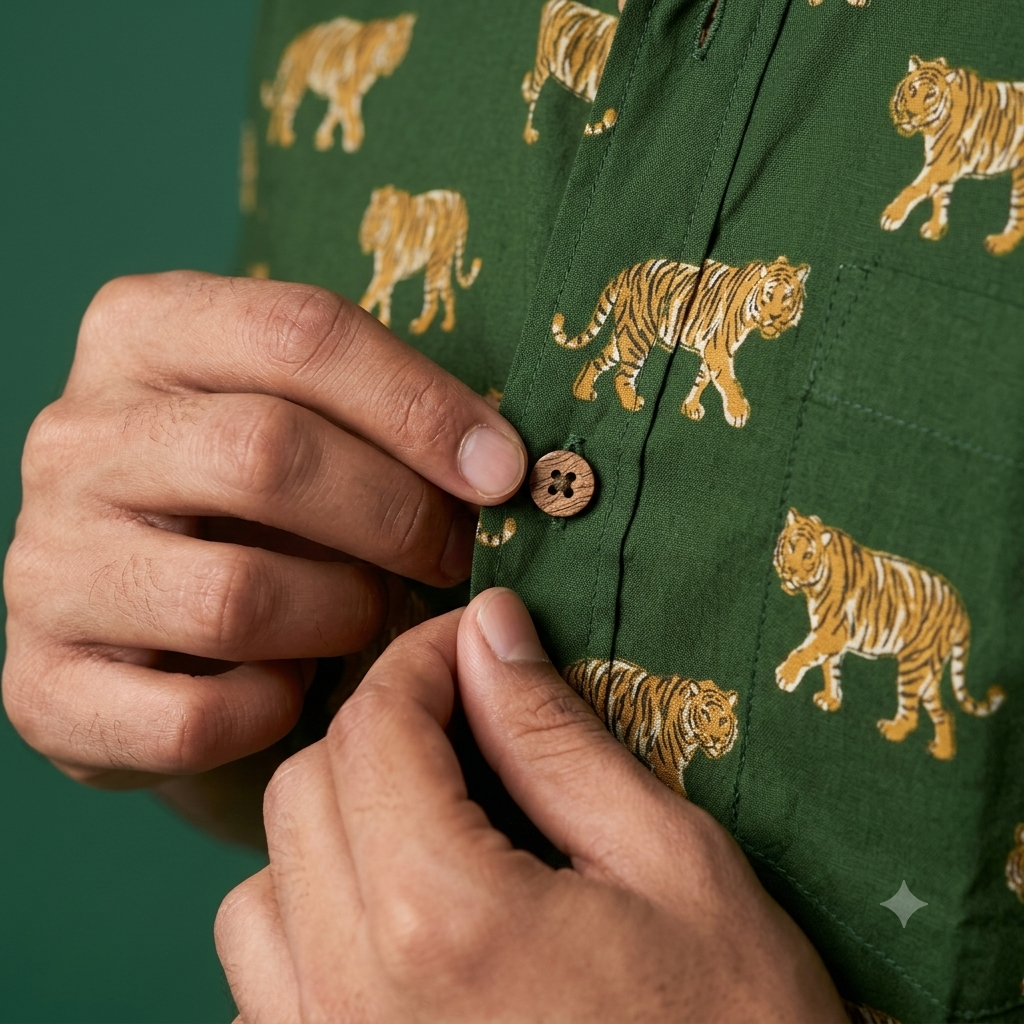 The Royal Ranthambore Tiger Print Shirt