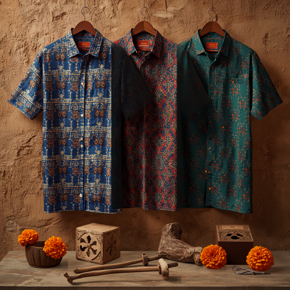 Sanganeri Block Print Shirts