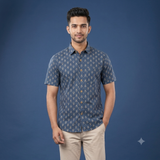 The Royal Bagru Floral Short-Sleeve Shirt