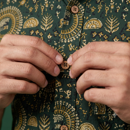The Rangeelo Heritage Mandala Print Shirt