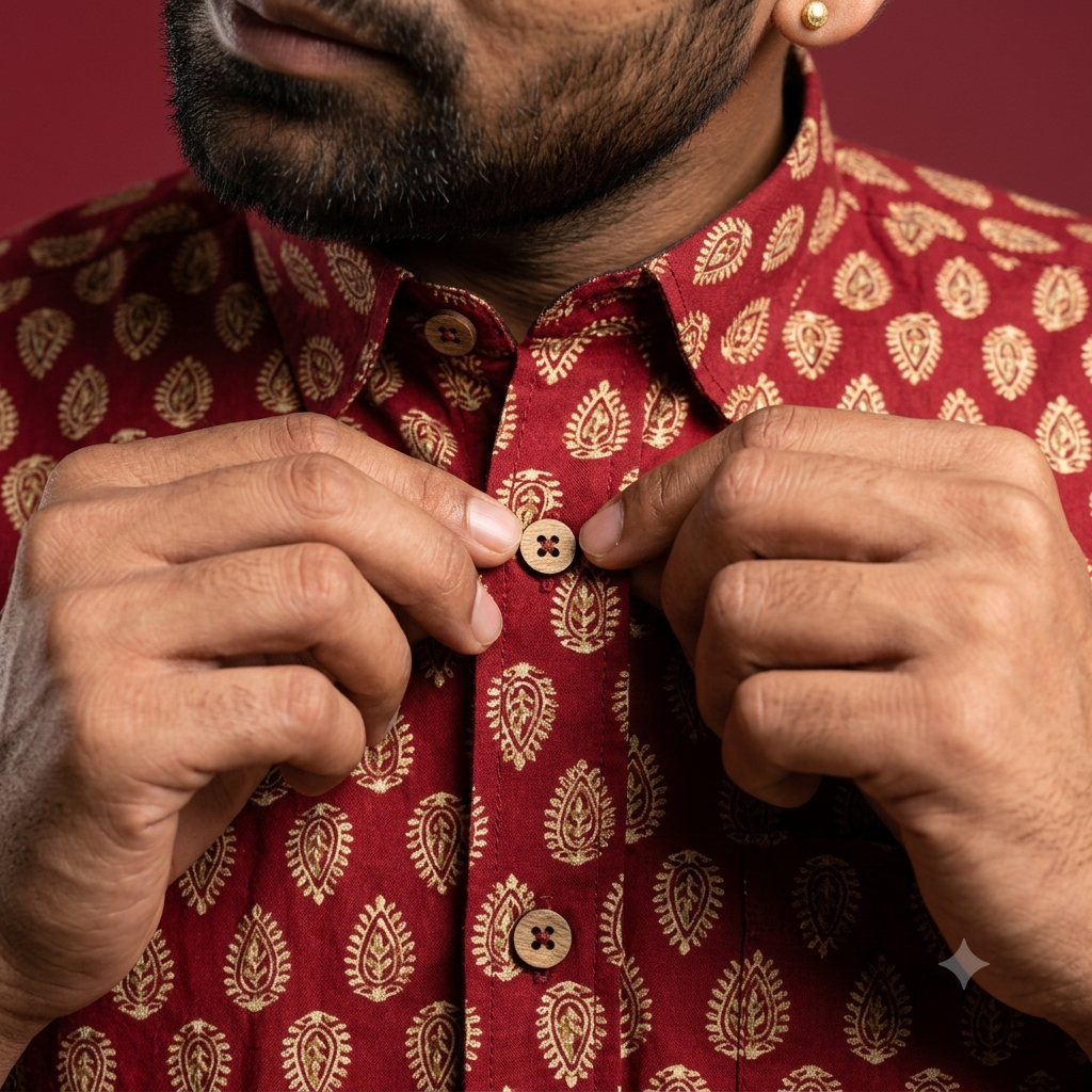The Royal Crimson 'Ambi' Heritage Shirt