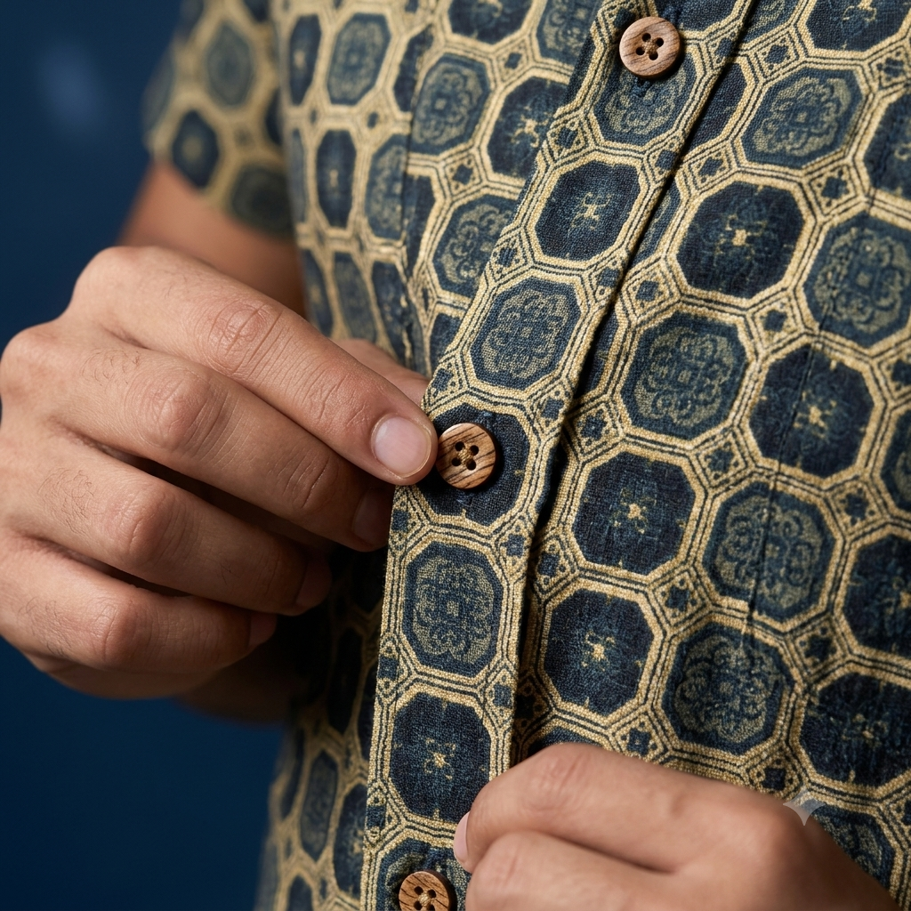 The Royal 'Jali' Geometric Heritage Shirt