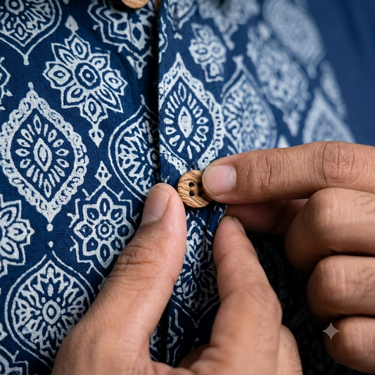 The Heritage Indigo Archway Shirt