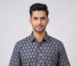 The Nathdwara Royal Indigo Shirt