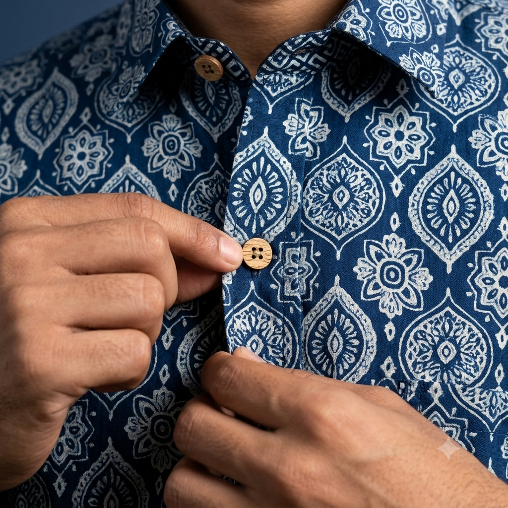 The Heritage Indigo Archway Shirt