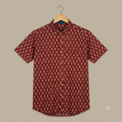 The Royal Crimson 'Ambi' Heritage Shirt