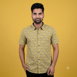 The Golden Aravalli Paisley Heritage Shirt