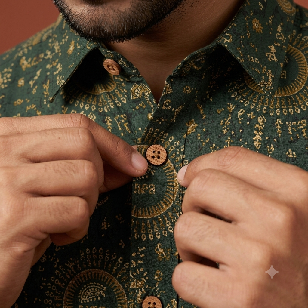 The Rangeelo Heritage Mandala Print Shirt