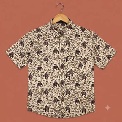 The Rangeelo Royal Elephant Heritage Shirt