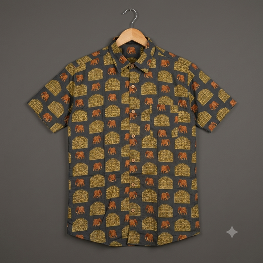 The Hawa Mahal Royal Elephant Shirt