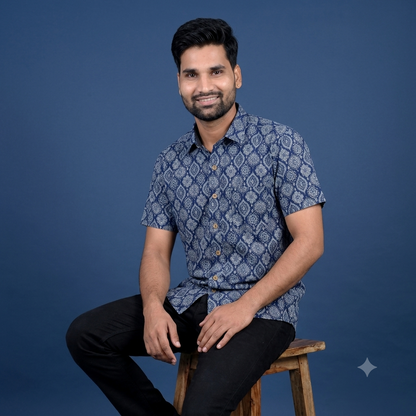 The Heritage Indigo Archway Shirt