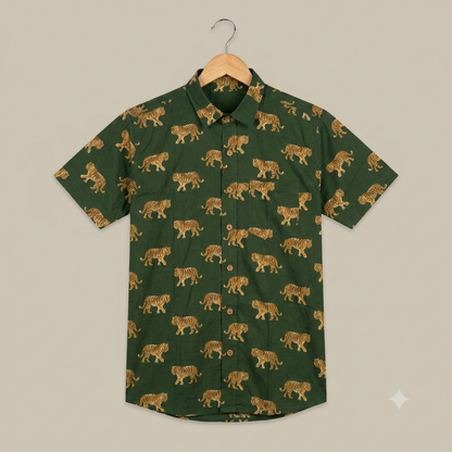 The Royal Ranthambore Tiger Print Shirt