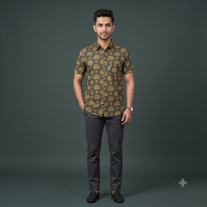 The Hawa Mahal Royal Elephant Shirt