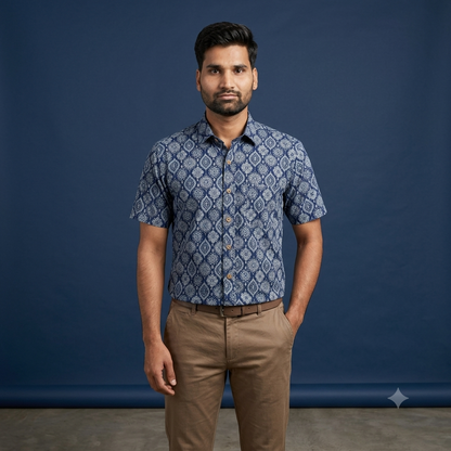 The Heritage Indigo Archway Shirt
