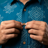 The Royal Indigo Diamond Heritage Shirt